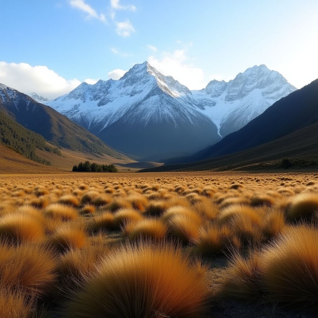 Alpine landscape in Tasmania highlands